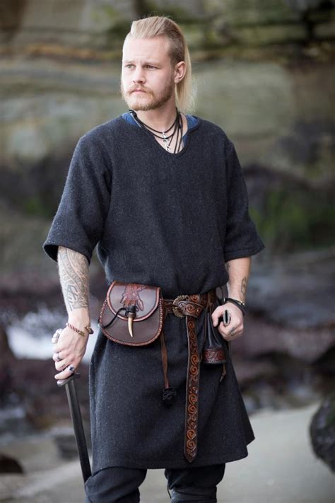 mens viking tunic|authentic viking outfit.